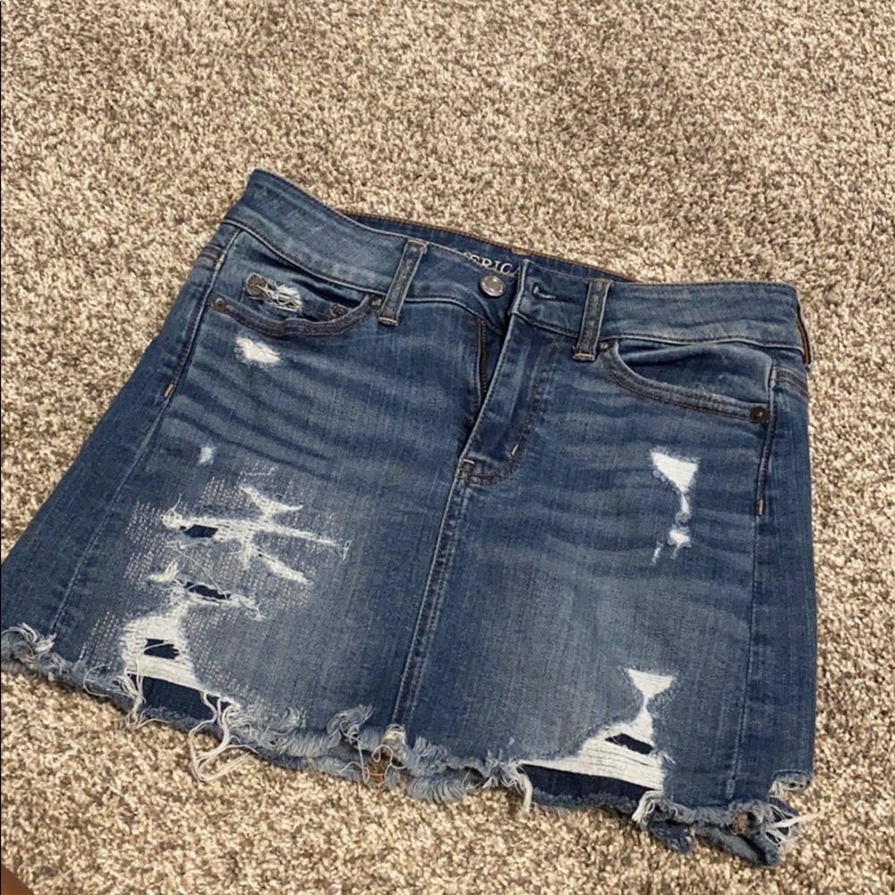 American Eagle Jean Skirt